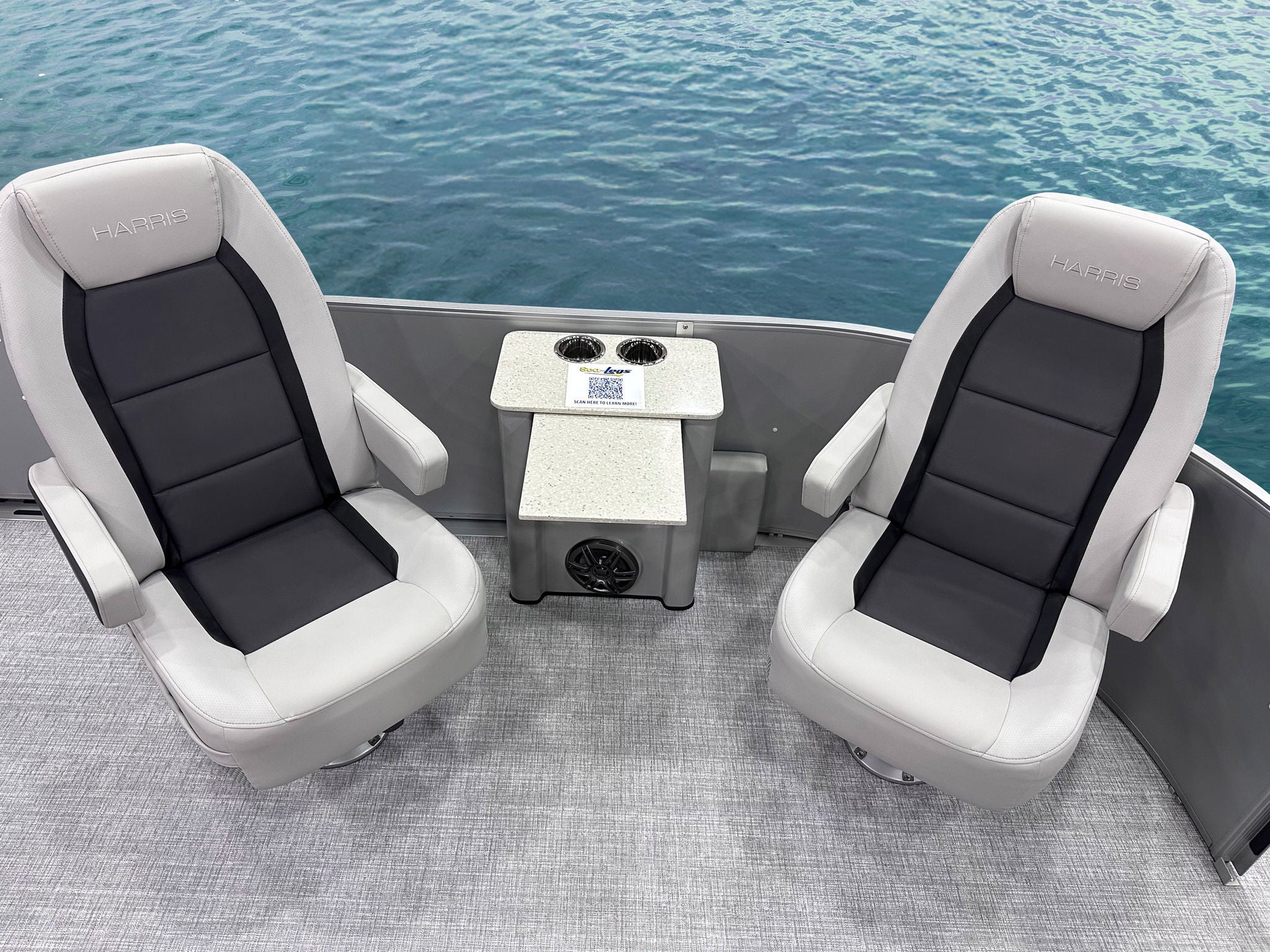 Harris Pontoon Boats Cruiser 230 CS 2PC Port Bow Seating