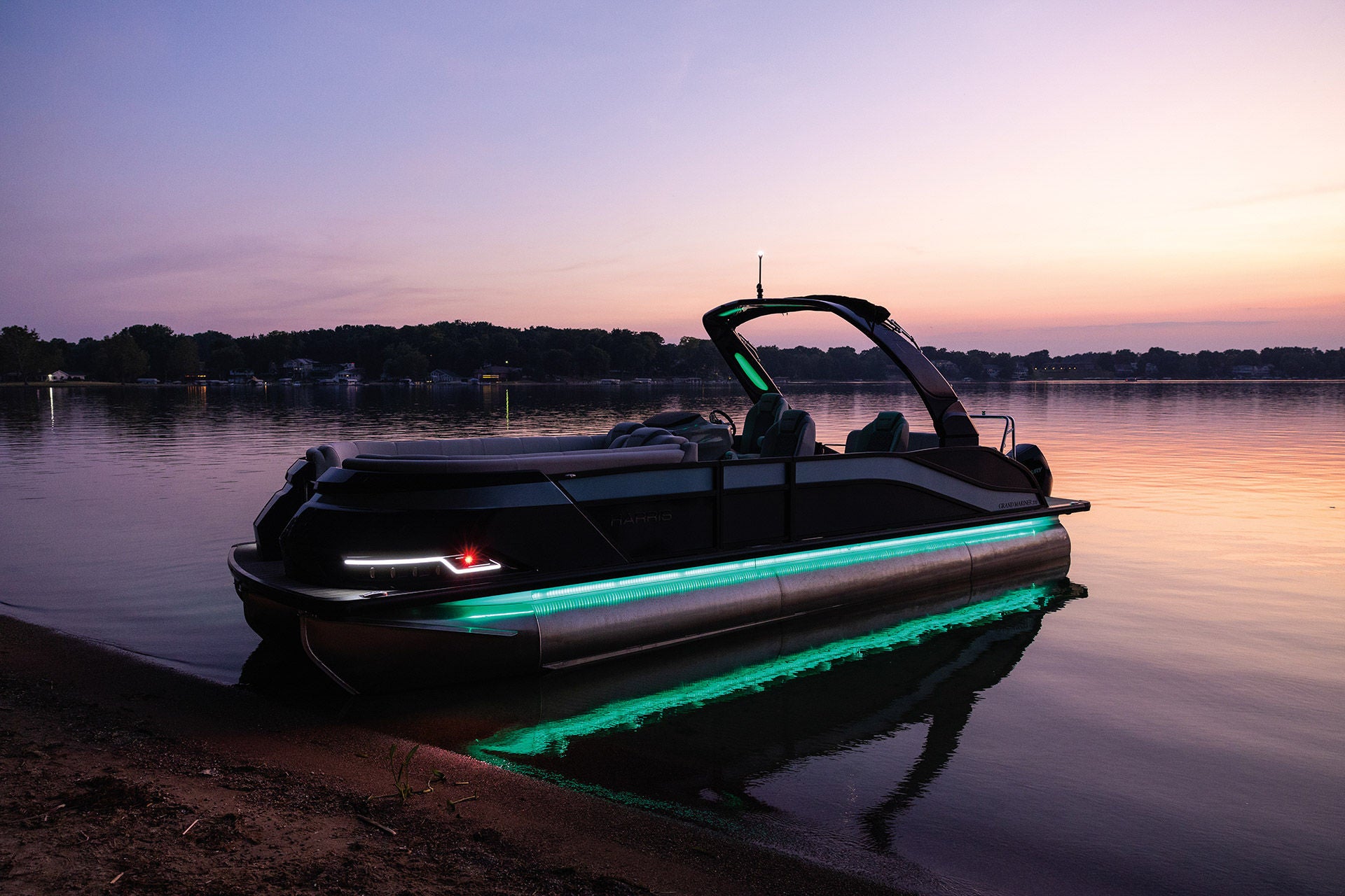Harris Pontoon Boats Grand Mariner 270 SLDDH Exterior Lights