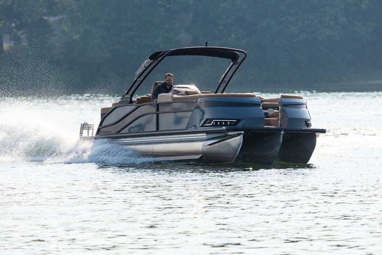 Harris Pontoon Boats Grand Mariner 250 CWDH Performance