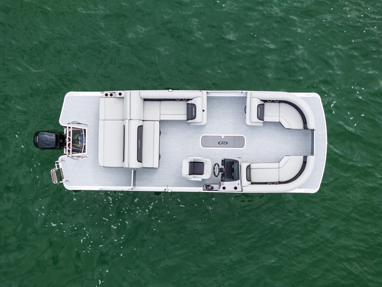 Harris Pontoon Boats Cruiser 210 CS Overhead
