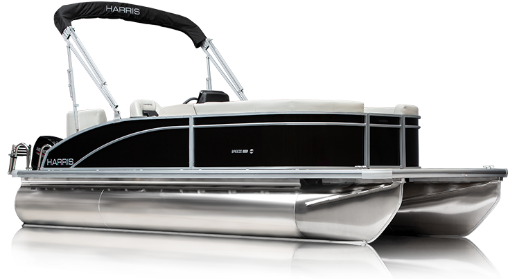 Harris Pontoon Boats Slider Breeze Ebony Metallic