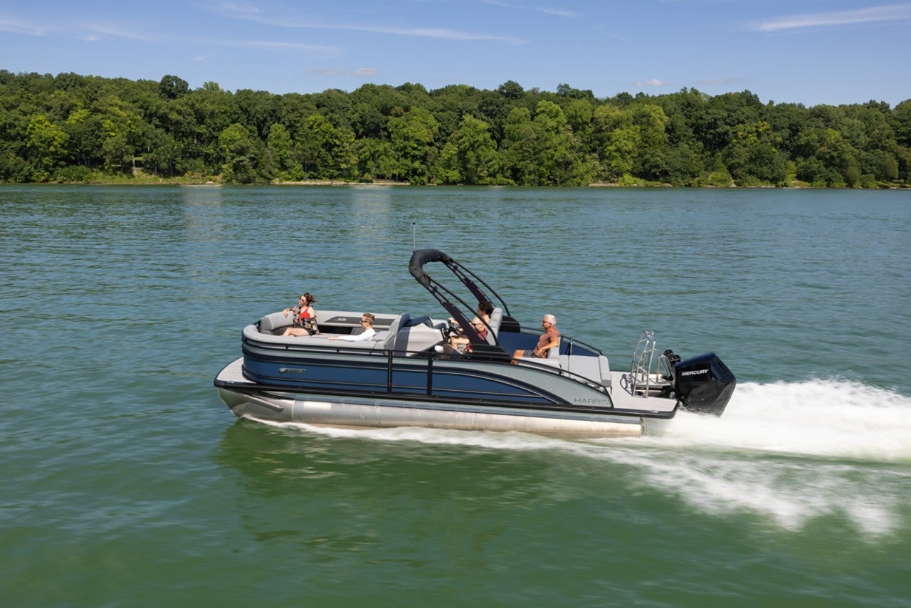 Harris Pontoon Boats Solstice 250 SLDH Running