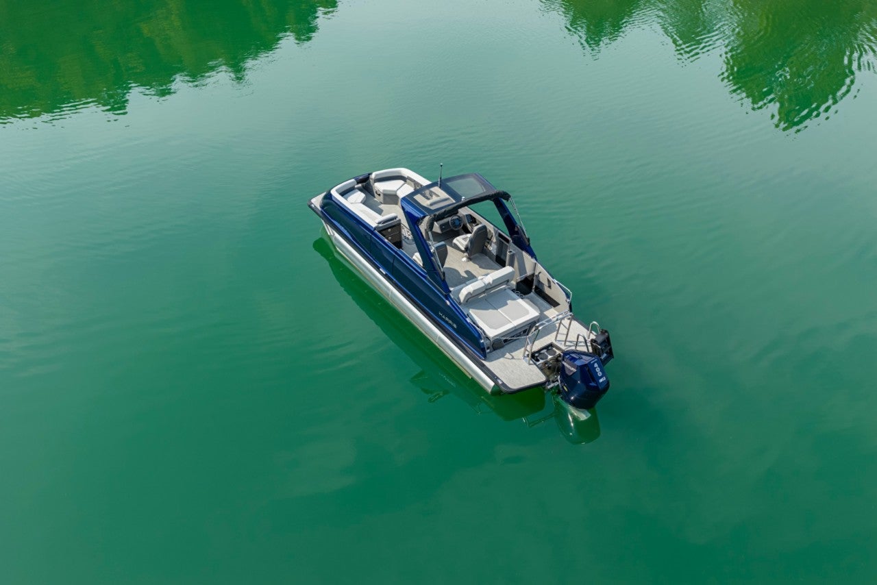 Harris Pontoon Boats Crowne 250 SLDH Aft Seating