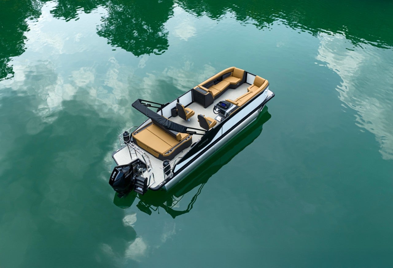 Harris Pontoon Boats Sunliner 250 SLDH Aft
