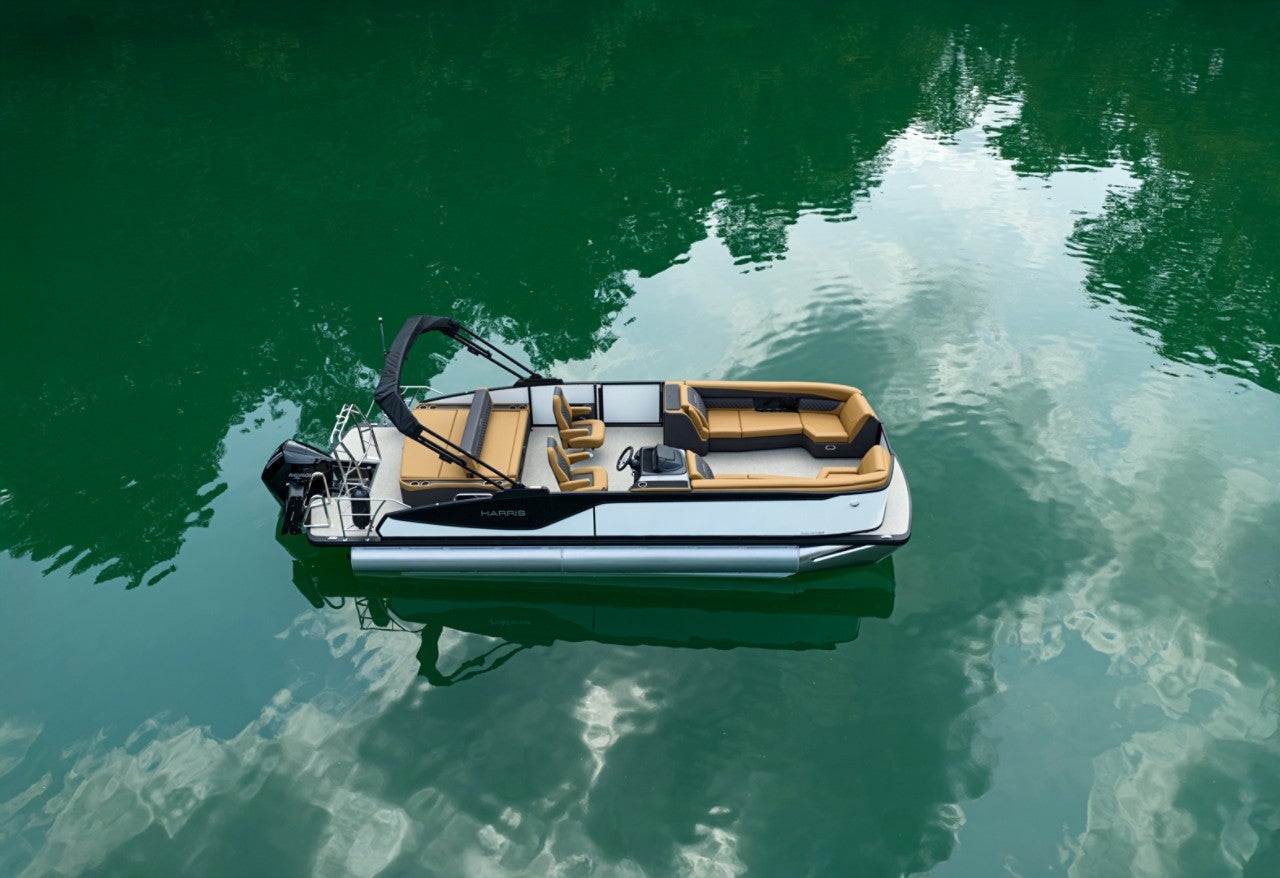 Harris Pontoon Boats Sunliner 250 SLDH Profile