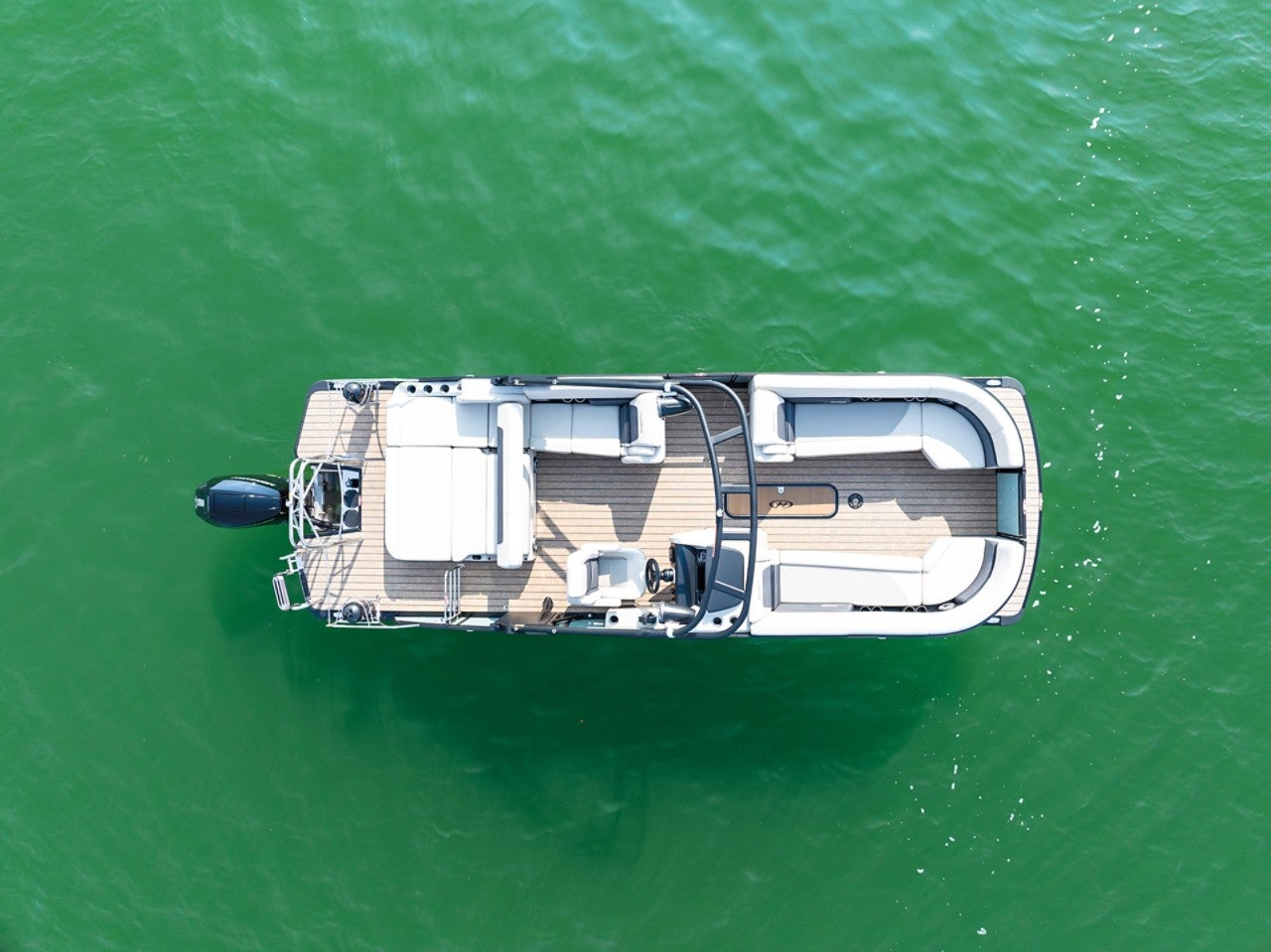 Harris Pontoon Boats Solstice 250 SL Overhead