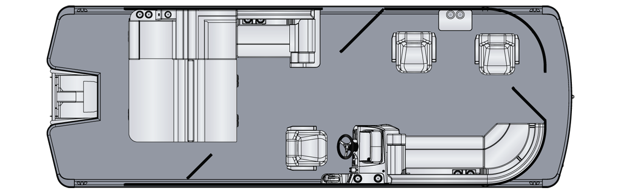 Harris Crusier CS 2PBG Floorplan